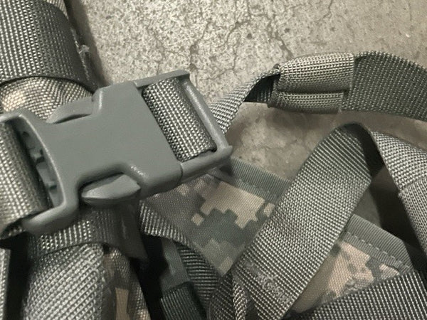 US ARMY ACU ASSAULT PACK 3 DAY MOLLE II BACKPACK Made in USA with Stiffiner