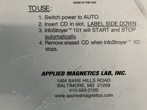 AML InfoStroyer 101