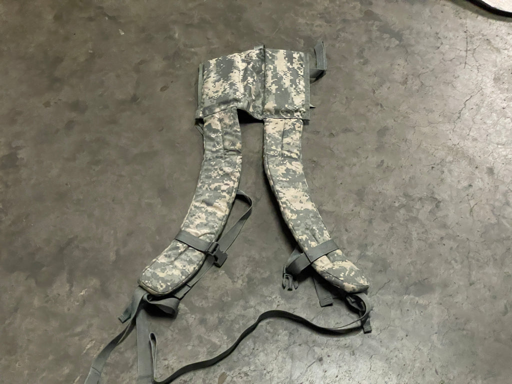 Military Issued Molle II ACU Rucksack Enhanced Frame Shoulder Straps GC