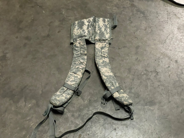 Military Issued Molle II ACU Rucksack Enhanced Frame Shoulder Straps GC