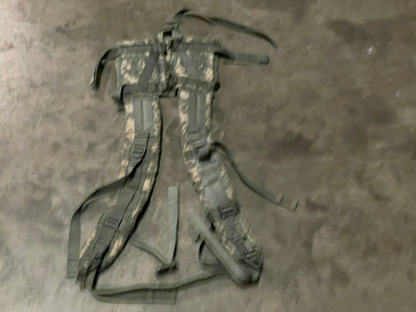Military Issued Molle II ACU Rucksack Enhanced Frame Shoulder Straps GC