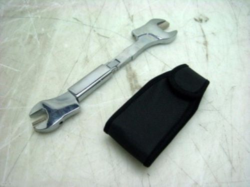 Mastermind Tools Flip-to-Fit Folding Adjustable Wrench 5/16" to 1" SMC