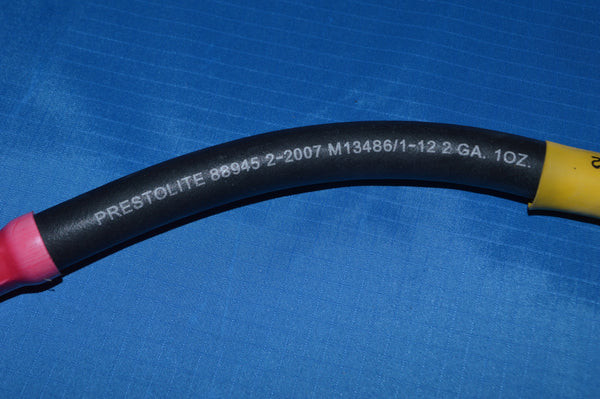 Prestolite M13486/1-12 2 AWG High-Power Generator Battery Cable MEP-003A Genset
