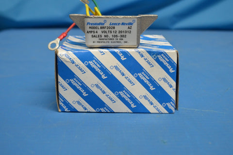 Prestolite Voltage Regulator for Forklift AC,12V,45AMP P/N:105-302 NSN:6110-01-516-1675