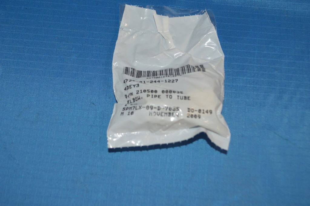Elbow, Pipe To Tube P/N: 210500 000035 NSN: 4730-01-244-1227