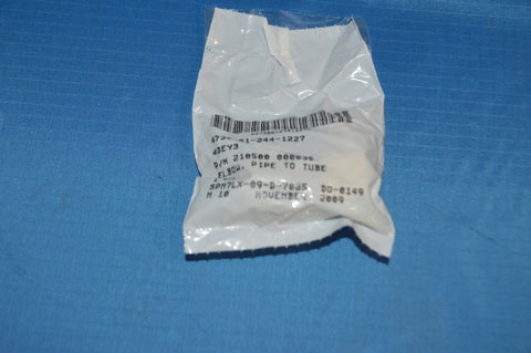Elbow, Pipe To Tube P/N: 210500 000035 NSN: 4730-01-244-1227