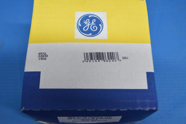 G.E. 4572 ,PAR46,150W Incandescent Sealed Beam Floodlight  NSN: 6240-00-295-2421