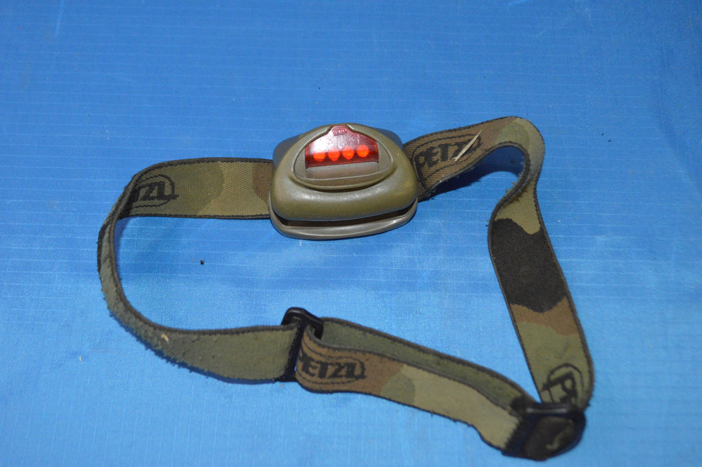 Petzl Headlamp - Camo TACTIKKA, 200 lumens, with red light