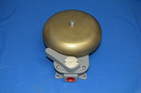 Henschel Watertight Electric Security Bell NSN:6350-00-782-1198 P/N: 20-162-TY8