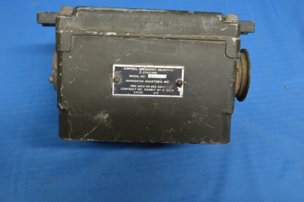Military Radio Remote Frequency Selector Control C-2742/VRC RT-246 NSN: 5820-00-892-3343