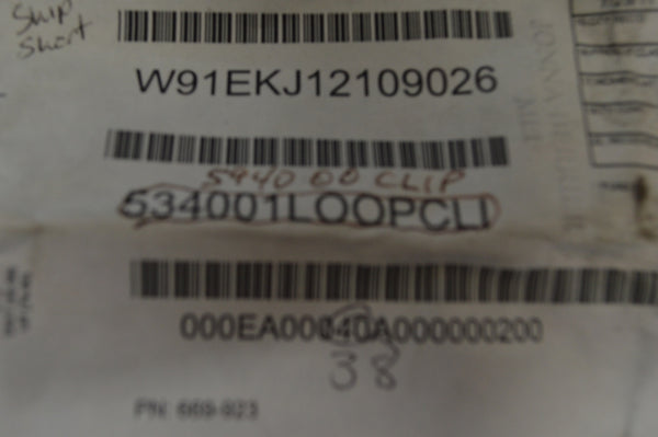 Genuine FG Wilson Generator Part Clip P/N 996-923 NSN:594000CLIP