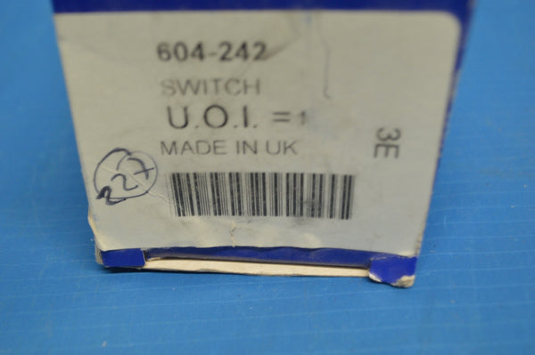 Rotary Switch 300vac 20amp 3 Position Panel nsn: 593000SWITCHB