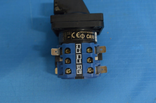 Rotary Switch 300vac 20amp 3 Position Panel nsn: 593000SWITCHB