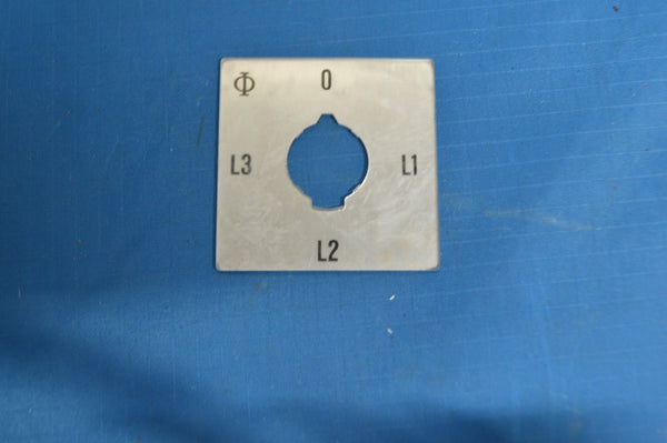 Rotary Switch 300vac 20amp 3 Position Panel nsn: 593000SWITCHB