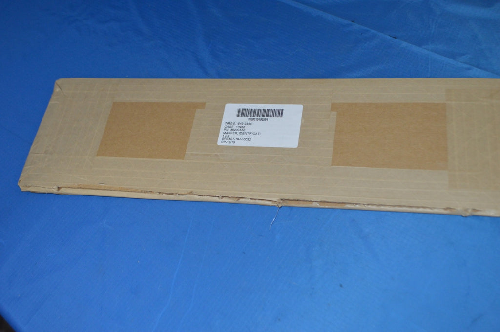 Backhoe Warning & Danger 3M Identification Marker NSN:7690-01-549-3554 P/N: 392375A1