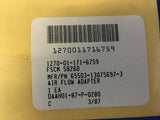 NOS Air Flow Adapter NSN: 1270-01-171-6759 P/N: 13075697-3