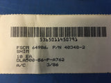 NOS Western Mfg Shim NSN:5365-01-145-0791 Model:40348-2