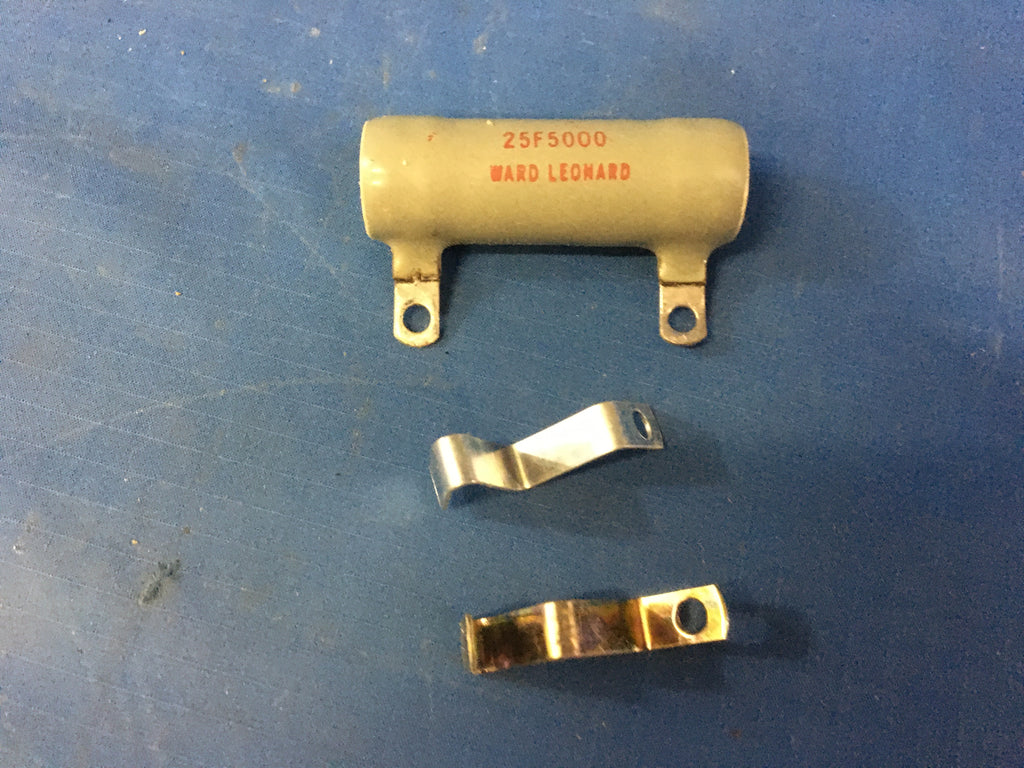 Ward Leonard 25F5000 Inductive Wire Wound Fixed Resistor NSN:5905-00-158-6766 Model:25F