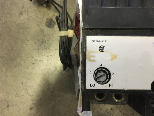 G.E. TJC36600H Mag-Break Motor Circuit Protector 600 Amp 3 Pole 600 Vac TJC