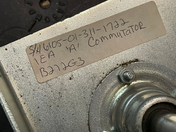 Pellerin Milnor SAE 10 022 Commutator for Washer/extractor NSN:6105-01-311-1722