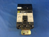 Square D FA FA36020 3P 600V 20A Circuit Breaker,Gray Label