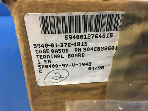 Westinghouse 304C838G01 Terminal Board NSN:5940-01-276-4815