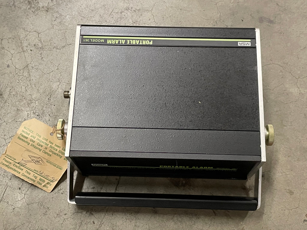 MSA 481116 Automatic Gas Alarm NSN:6665-01-344-4025