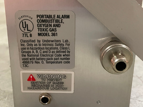 MSA 481116 Automatic Gas Alarm NSN:6665-01-344-4025