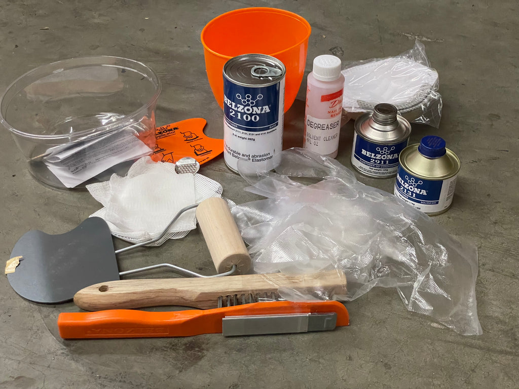 Belzona A-A-52022 Collapsible Fabric Tank Repair Kit NSN:5430-01-359-1078