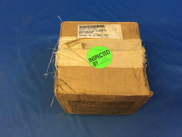 Ashcroft 60-1377SS02B100 Dial Indicating Pressure Gage NSN:6685-01-008-7584