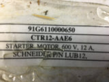 Schneider Electric LUB12 Non-Reversing Motor Starter Power Base, TeSys 036277 NSN:6110-01-565-7957