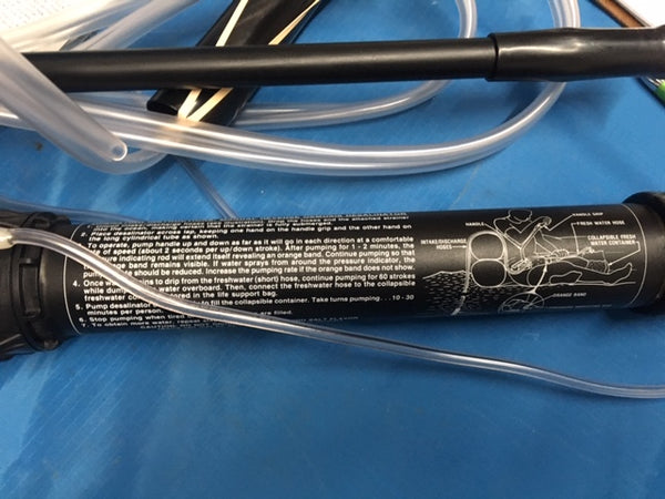 Katadyn Pur 35 Survivor Watermaker Desalinator Reverse Osmosis NOS NSN:4610-01-313-6086