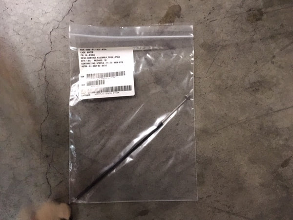 NOS Push-Pull Control Cable Assembly NSN:2590-01-421-6754 Model:14-01663