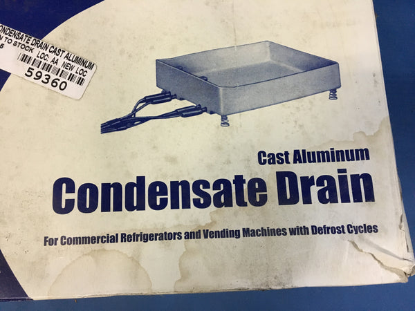 Supco 75 Cast Aluminum Condensate Drain 75oz 10" X 9" X 2 3/4"