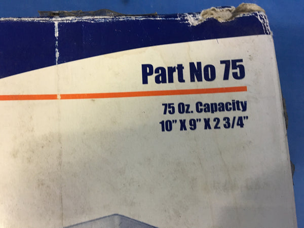 Supco 75 Cast Aluminum Condensate Drain 75oz 10" X 9" X 2 3/4"
