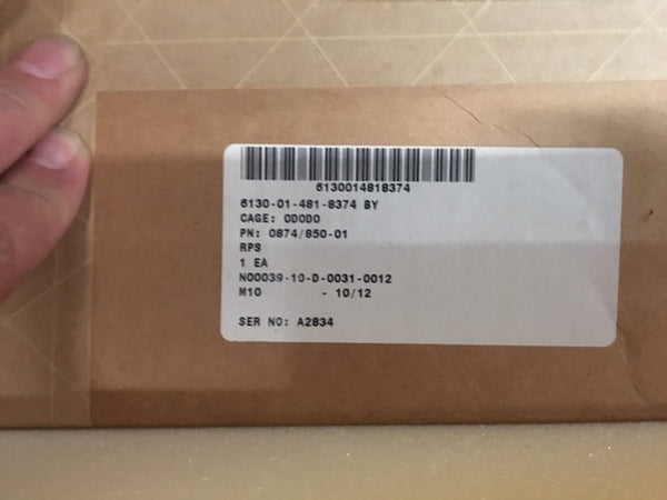 NOS US Military Power Supply, NSN:6105-01-481-8374, P/N:0874/850-01