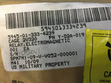 Leach International Y-D2A-002 4PDT 5A 28VDC Electromagnetic Relay NSN:5945-01-333-4239