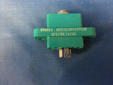 Hughes M28748-09A0V01A Electrical Receptacle Connector W/ Contacts NSN:5935-00-344-1778