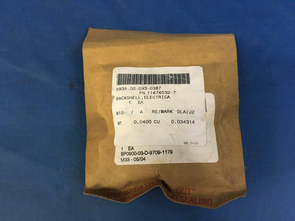 Glenair 11676532-7 Electrical Connector Backshell NSN:5935-00-093-0387