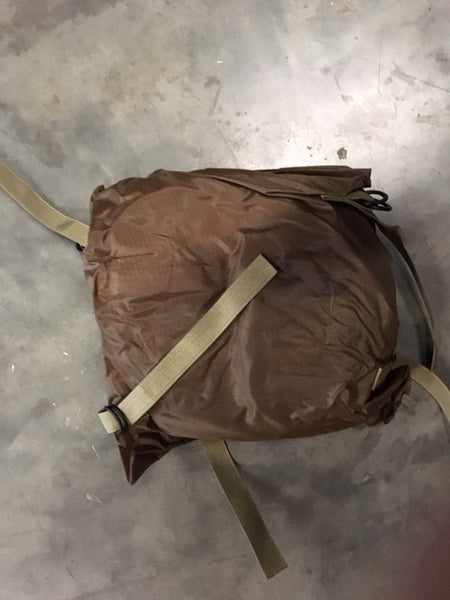 New GI Iguana BedNet 86" Self Supporting Pop Up Tent w/ Storage Pouch Coyote NSN:3740-01-518-7310