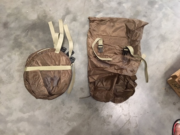 New GI Iguana BedNet 86" Self Supporting Pop Up Tent w/ Storage Pouch Coyote NSN:3740-01-518-7310
