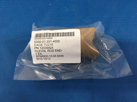 U S Army Automotive Command 12336824 3/4" Fine Thread Clevis Rod End NSN:5340-01-201-4800