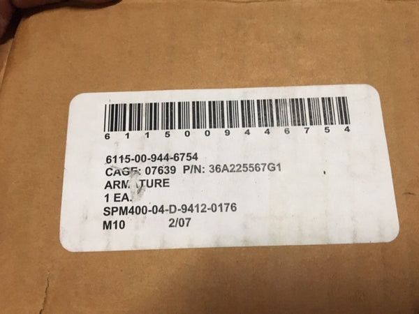 Military Generator Stator NSN:6115-00-944-6754 Model:36A225567G1