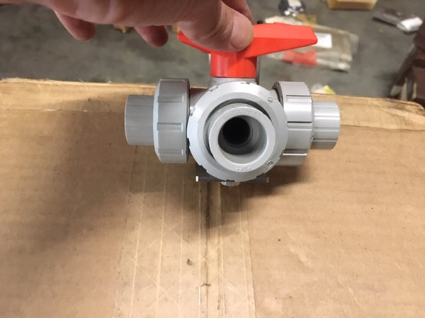 GF 3-Way Horizontal Ball Valve Type 543 DN 10/15