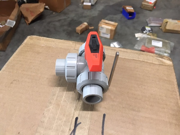 GF 3-Way Horizontal Ball Valve Type 543 DN 10/15