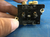 Cutler-Hammer 10250T7 Contact Block NSN:5930-00-786-3453