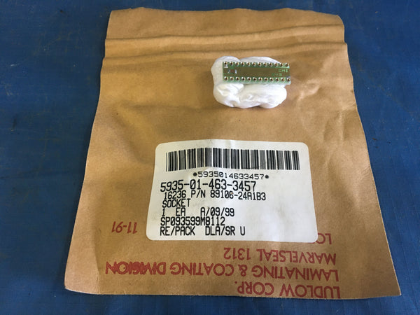 Dla Land & Maritime 89106-24A1B3 Plug-in Electronic Components Socket NSN:5935-01-463-3457