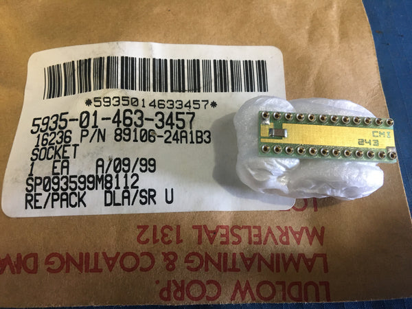 Dla Land & Maritime 89106-24A1B3 Plug-in Electronic Components Socket NSN:5935-01-463-3457