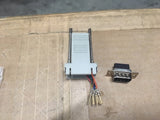 (2PC) C2G RJ45/DB9M Modular Adapter CTG #02946 NSN:5935-01-504-6149 P/N:adbj20-E3-pl75X