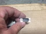 (2PC) C2G RJ45/DB9M Modular Adapter CTG #02946 NSN:5935-01-504-6149 P/N:adbj20-E3-pl75X